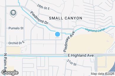 Map image of the property - 2321 Denair Ave