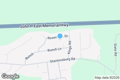 Map image of the property - 1531 Rosemond Dr