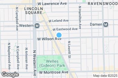 Map image of the property - 2235 W Wilson Ave