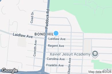 Map image of the property - 1232 Laidlaw Ave