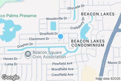 Map image of the property - 3910 Glissade Dr