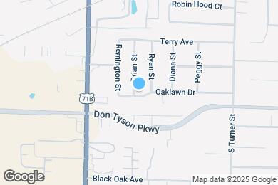 Map image of the property - 644 W Oaklawn Dr