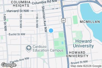 Map image of the property - Euclid CoLiving