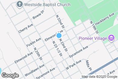 Map image of the property - 1012 N 23rd St
