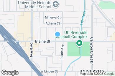 Map image of the property - Campus Crossings at Riverside