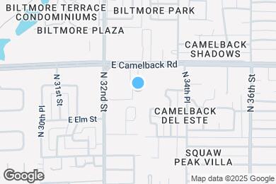 Map image of the property - 3235 E Camelback Rd