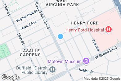 Map image of the property - 1800 W Bethune St