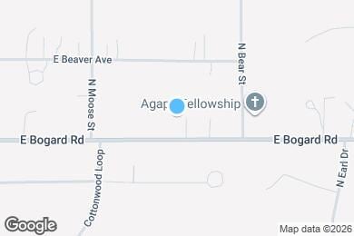 Map image of the property - 5865 E Bogard Rd