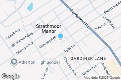 Map image of the property - 2115 Gladstone Ave