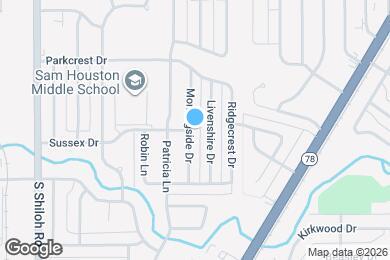 Map image of the property - 2500 Morningside Dr