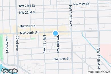 Map image of the property - 1811 NW 19th Terr