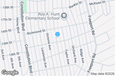 Map image of the property - 1608 Woodmont Ave