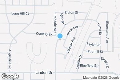 Map image of the property - 3284 Lema Dr