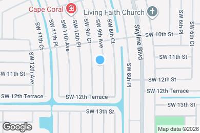 Map image of the property - 1104 SW 9th Ave