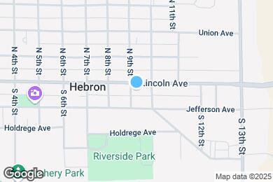 Map image of the property - 915 Lincoln Ave
