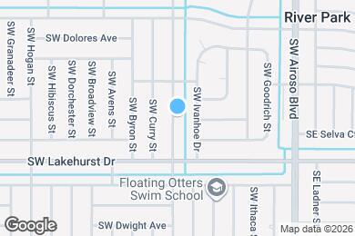 Map image of the property - 873 SW Curtis St
