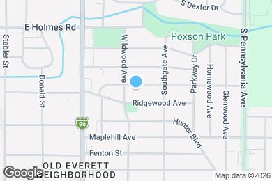 Map image of the property - 616 Irvington Ave