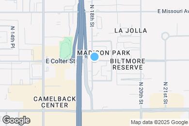 Map image of the property - 1809 E Colter St