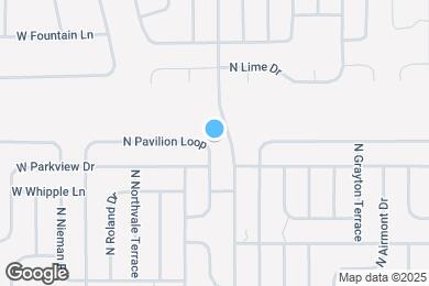 Map image of the property - 6830 N Pavilion Loop