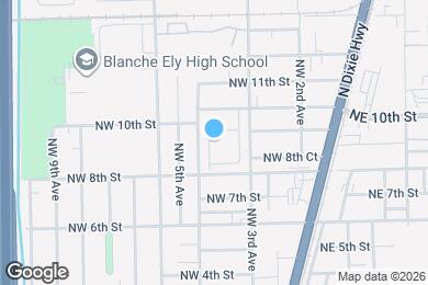 Map image of the property - 876 NW 3rd Way