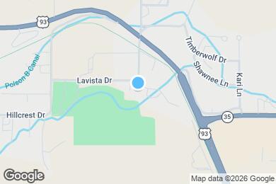 Map image of the property - 100 Lavista Dr