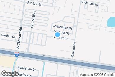 Map image of the property - 1822 Sunset Dr