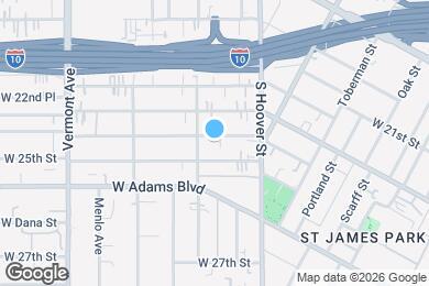 Map image of the property - 1164 W 24th St