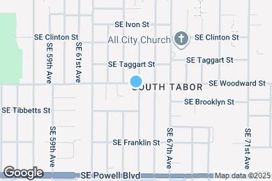 Map image of the property - 2913 SE 65th Ave