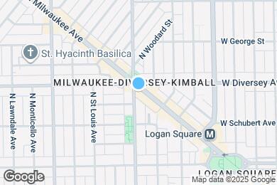 Map image of the property - 2778 N Milwaukee Ave