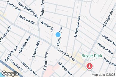 Map image of the property - 35 Florence Ave