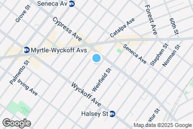 Map image of the property - 1659 Hancock St
