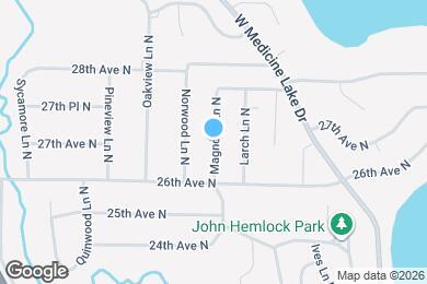 Map image of the property - 2657 Magnolia Ln N