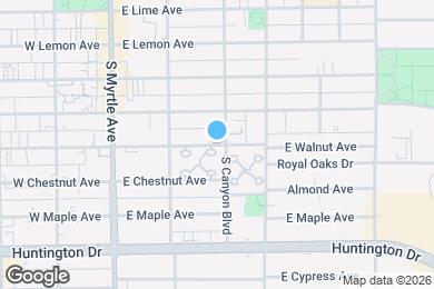 Map image of the property - 243 W Walnut Ave