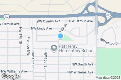 Map image of the property - 2705 NW 14th St