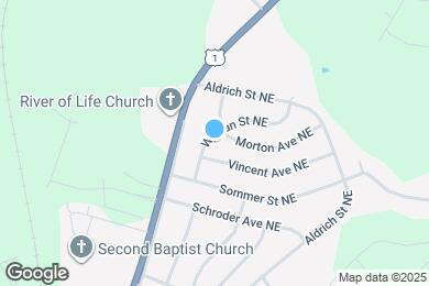 Map image of the property - 1450 Wyman St NE