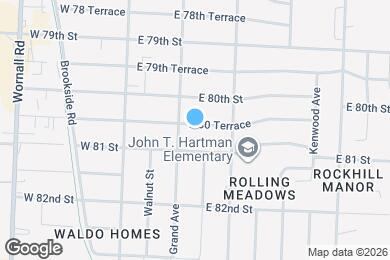 Map image of the property - 209 E 80 Terrace