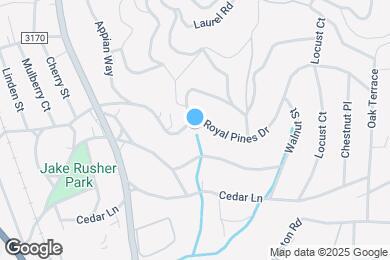 Map image of the property - 290 Royal Pines Dr