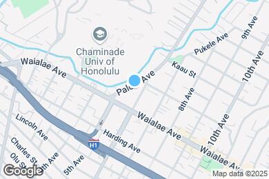 Map image of the property - 1245 Palolo Ave
