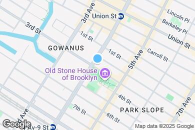 Map image of the property - 317 4th Ave