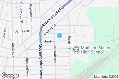 Map image of the property - 2013 Harris St