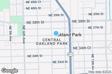 Map image of the property - 1034 NE 36th St