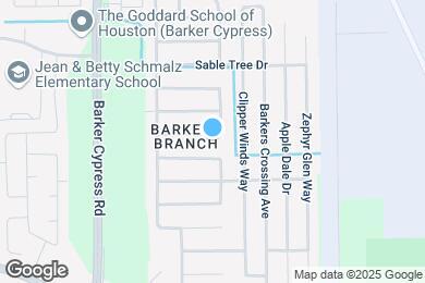 Map image of the property - 18215 Barkers Crest Dr