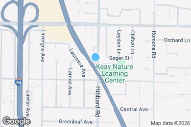 Map image of the property - 725 Hibbard Rd