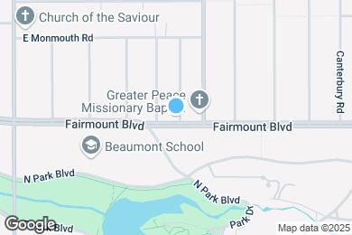 Map image of the property - 3405 Fairmount Blvd