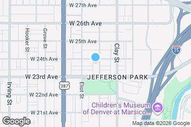 Map image of the property - 2345 Decatur St