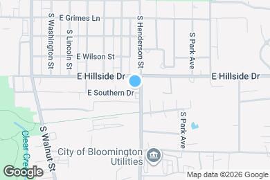 Map image of the property - 582 E Hillside Dr