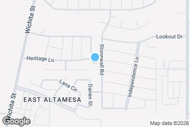 Map image of the property - 3152 Heritage Ln