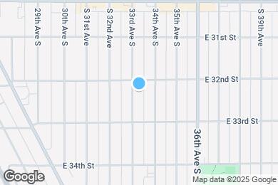 Map image of the property - 3215 33rd Ave S