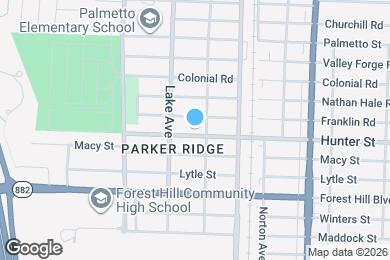 Map image of the property - 709 Hunter St