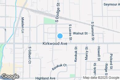 Map image of the property - 714 Kirkwood Ave